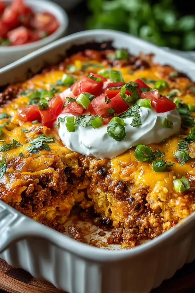 Easy Delicious Keto Taco Casserole Recipe (Low Carb Dinner)