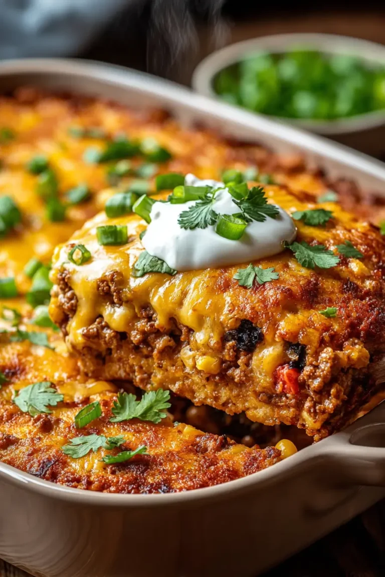 Easy Delicious Keto Taco Casserole Recipe (Low Carb Dinner)
